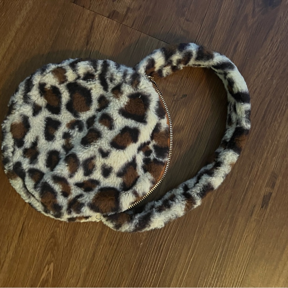 Cheetah print purse